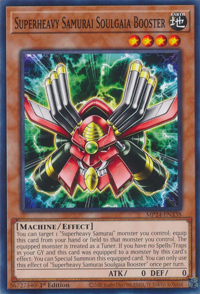 Superheavy Samurai Soulgaia Booster [MP24-EN338] Common | Pegasus Games WI