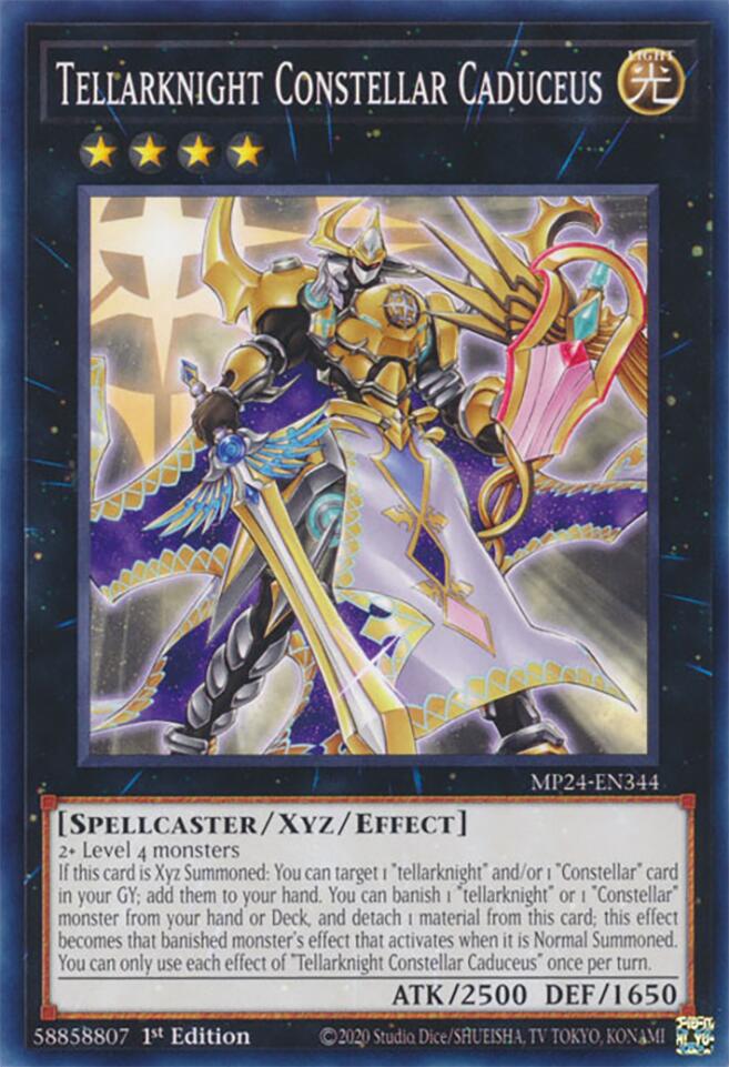 Tellarknight Constellar Caduceus [MP24-EN344] Common | Pegasus Games WI