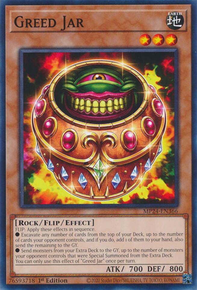 Greed Jar [MP24-EN366] Common | Pegasus Games WI