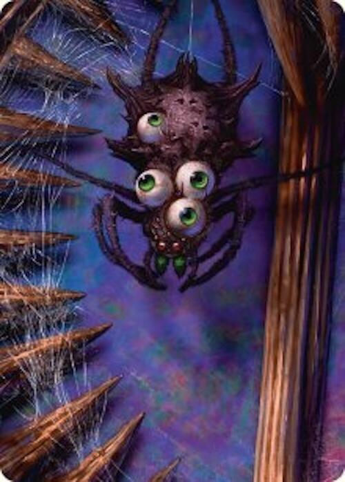 Spider Art Card [Duskmourn: House of Horror Art Series] | Pegasus Games WI