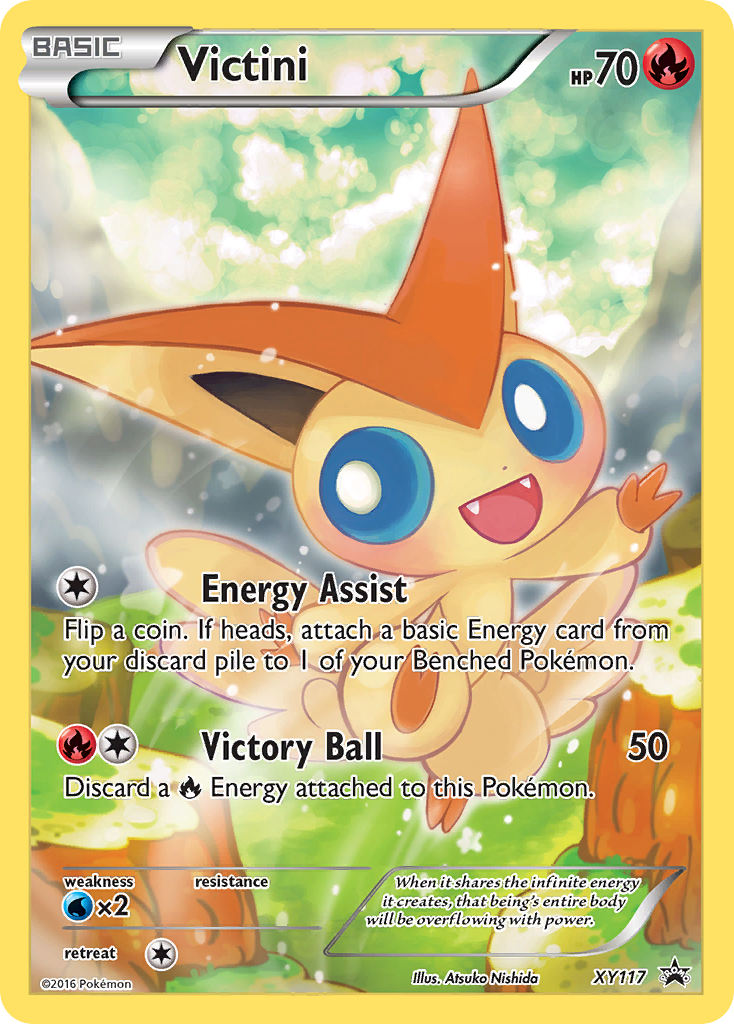 Victini (XY117) [XY: Black Star Promos] | Pegasus Games WI