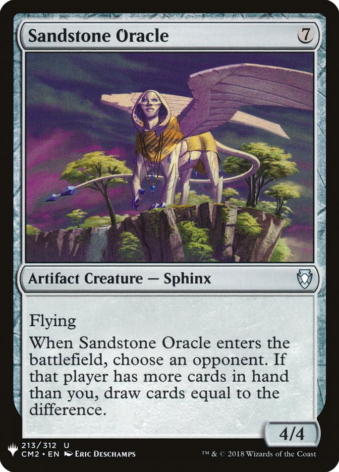 Sandstone Oracle [Mystery Booster] | Pegasus Games WI