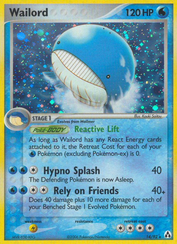 Wailord (14/92) [EX: Legend Maker] | Pegasus Games WI