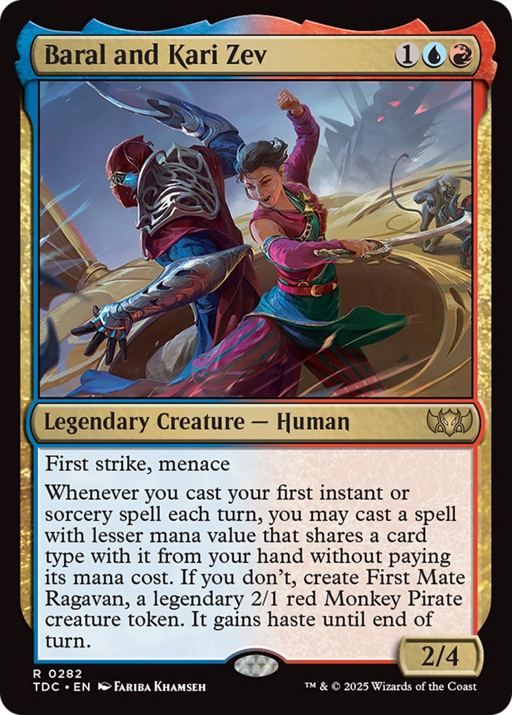 Baral and Kari Zev [Tarkir: Dragonstorm Commander] | Pegasus Games WI