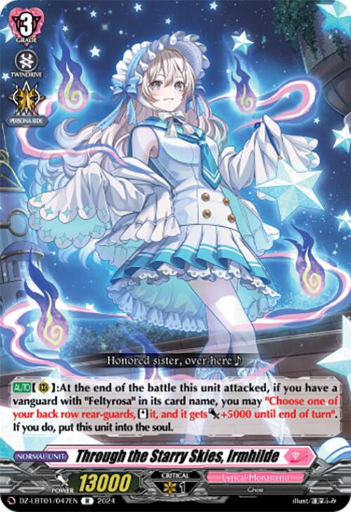 Through the Starry Skies, Irmhilde (DZ-LBT01/047EN) [Lyrical Monasterio Sparkling Stars!] | Pegasus Games WI