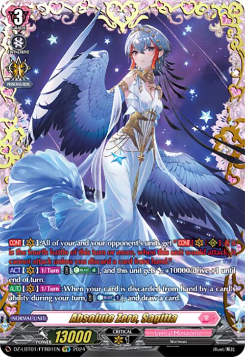 Absolute Zero, Sagitta (DZ-LBT01/FFR01EN) [Start Up Trial Deck: Lyrical Monasterio] | Pegasus Games WI