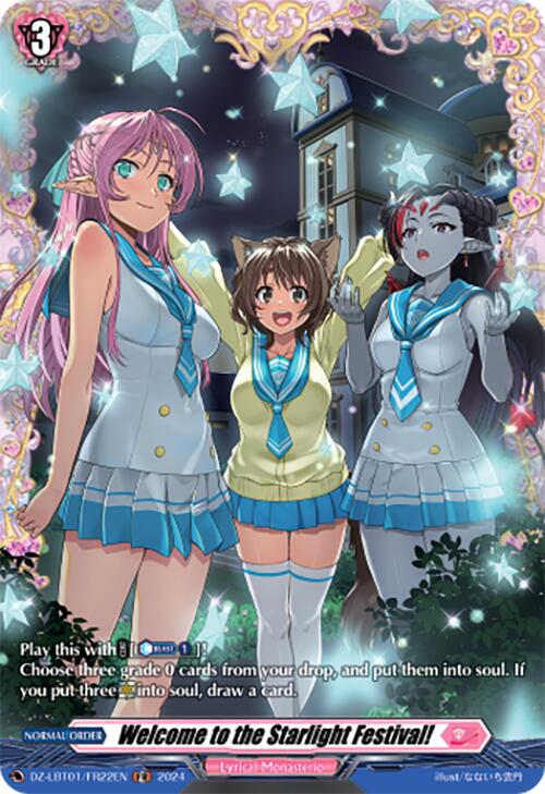 Welcome to the Starlight Festival! (DZ-LBT01/FR22EN) [Lyrical Monasterio Sparkling Stars!] | Pegasus Games WI