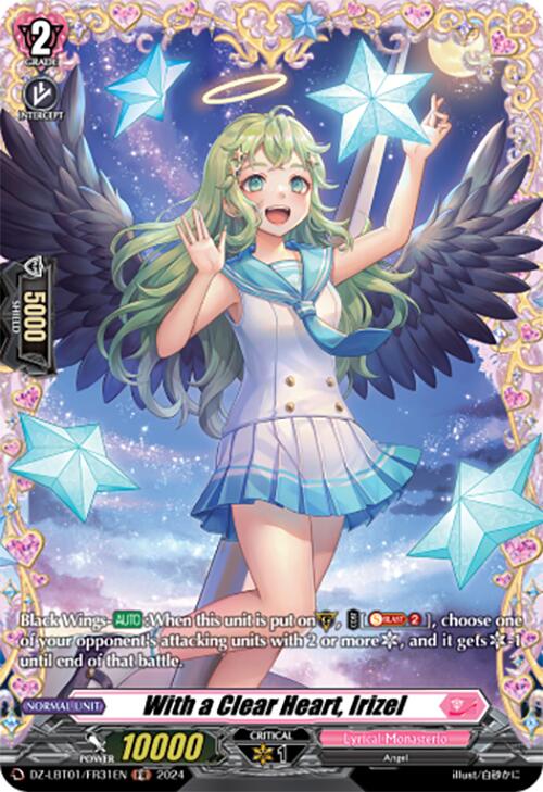 With a Clear Heart, Irizel (DZ-LBT01/FR31EN) [Lyrical Monasterio Sparkling Stars!] | Pegasus Games WI