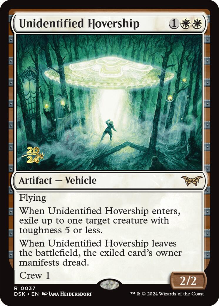 Unidentified Hovership [Duskmourn: House of Horror Prerelease Promos] | Pegasus Games WI