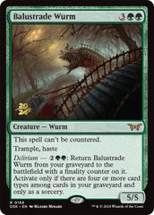 Balustrade Wurm [Duskmourn: House of Horror Prerelease Promos] | Pegasus Games WI