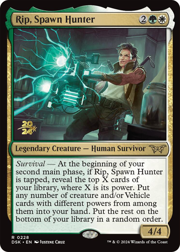 Rip, Spawn Hunter [Duskmourn: House of Horror Prerelease Promos] | Pegasus Games WI