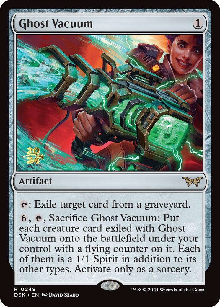 Ghost Vacuum [Duskmourn: House of Horror Prerelease Promos] | Pegasus Games WI