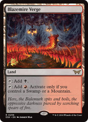 Blazemire Verge [Duskmourn: House of Horror Prerelease Promos] | Pegasus Games WI