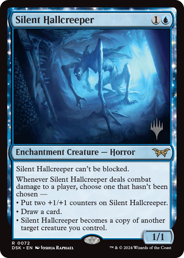 Silent Hallcreeper [Duskmourn: House of Horror Promos] | Pegasus Games WI