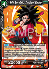 SS4 Son Goku, Confined Warrior (BT26-123) [Ultimate Advent] | Pegasus Games WI