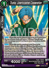 Trunks, Unanticipated Cooperation (BT26-125) [Ultimate Advent] | Pegasus Games WI