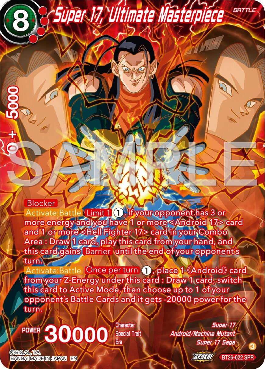 Super 17, Ultimate Masterpiece (SPR) (BT26-022) [Ultimate Advent] | Pegasus Games WI