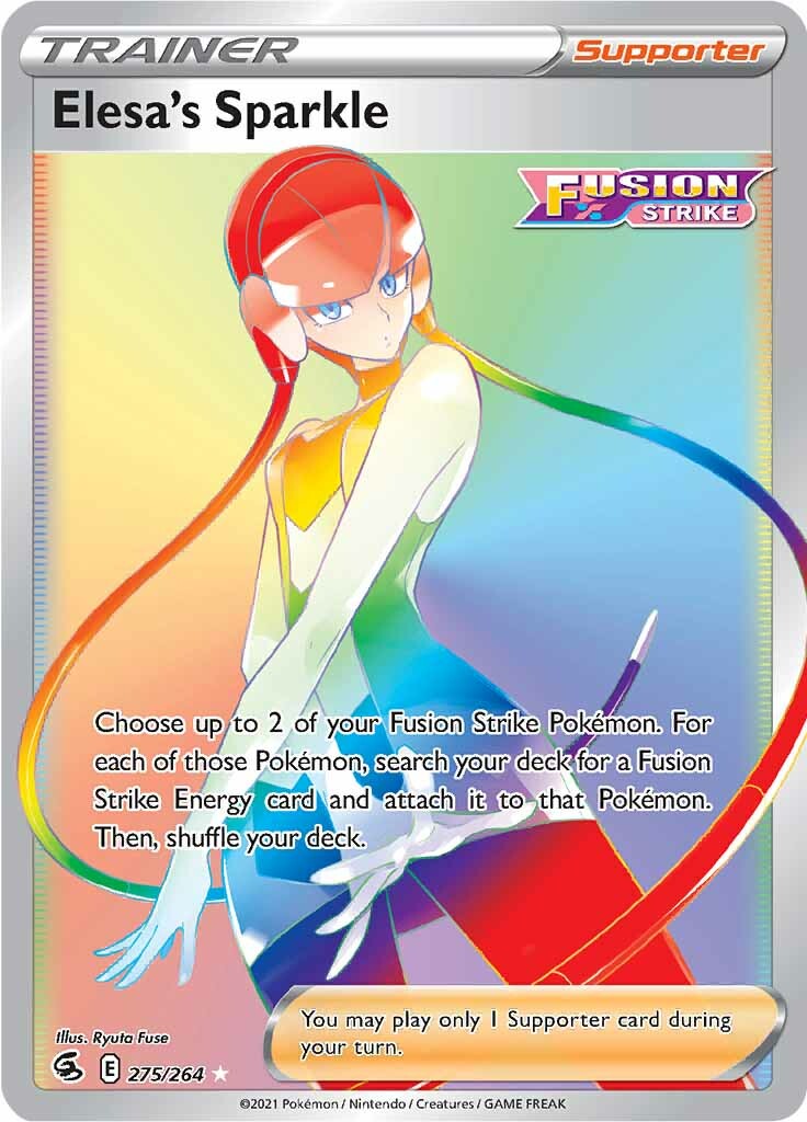 Elesa's Sparkle (275/264) [Sword & Shield: Fusion Strike] | Pegasus Games WI