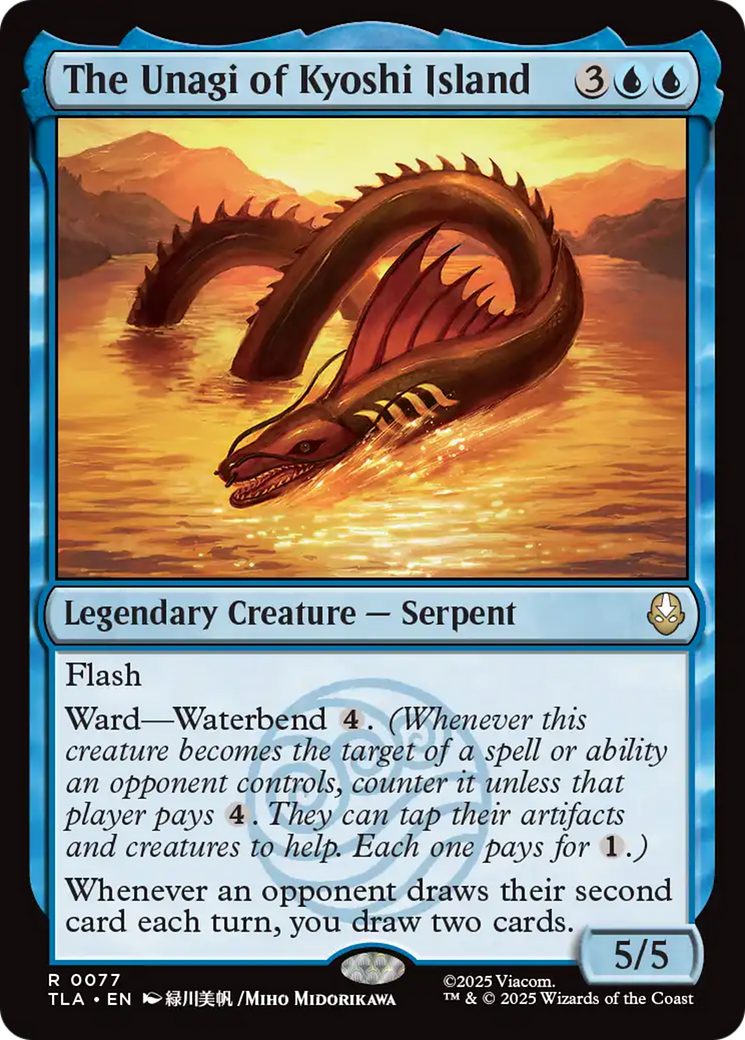 The Unagi of Kyoshi Island [Avatar: The Last Airbender] | Pegasus Games WI
