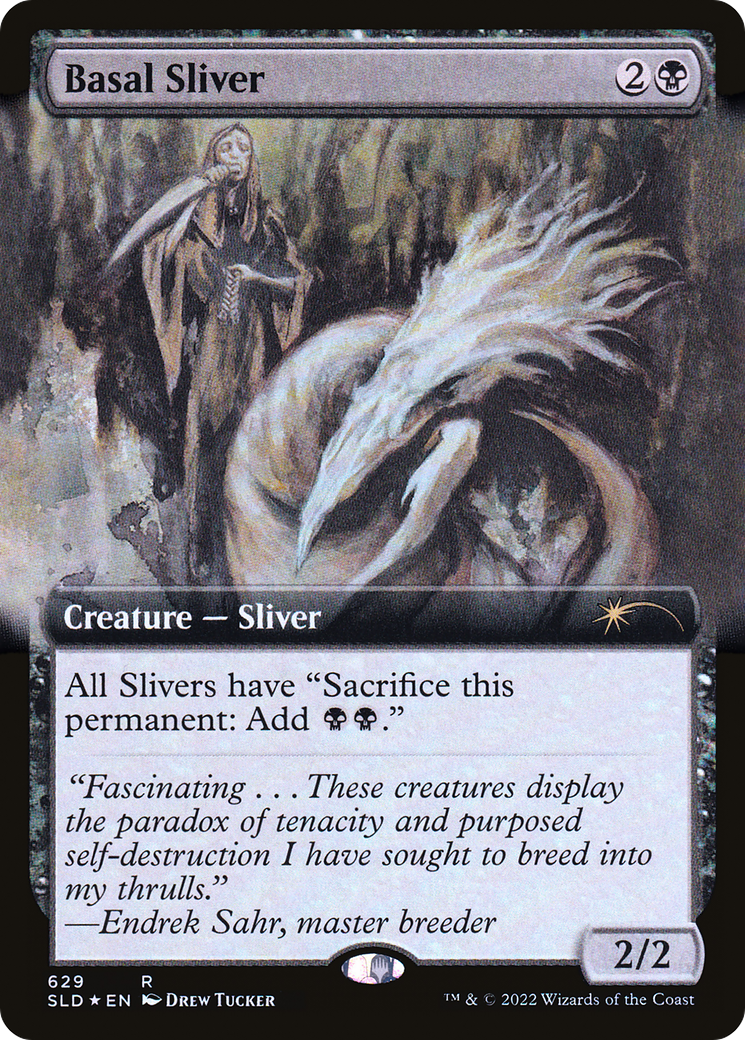 Basal Sliver (Extended Art) [Secret Lair Drop Promos] | Pegasus Games WI