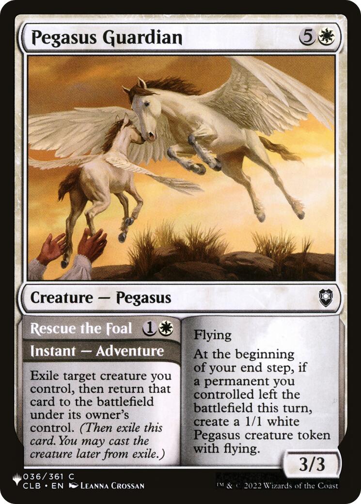 Pegasus Guardian [The List] | Pegasus Games WI