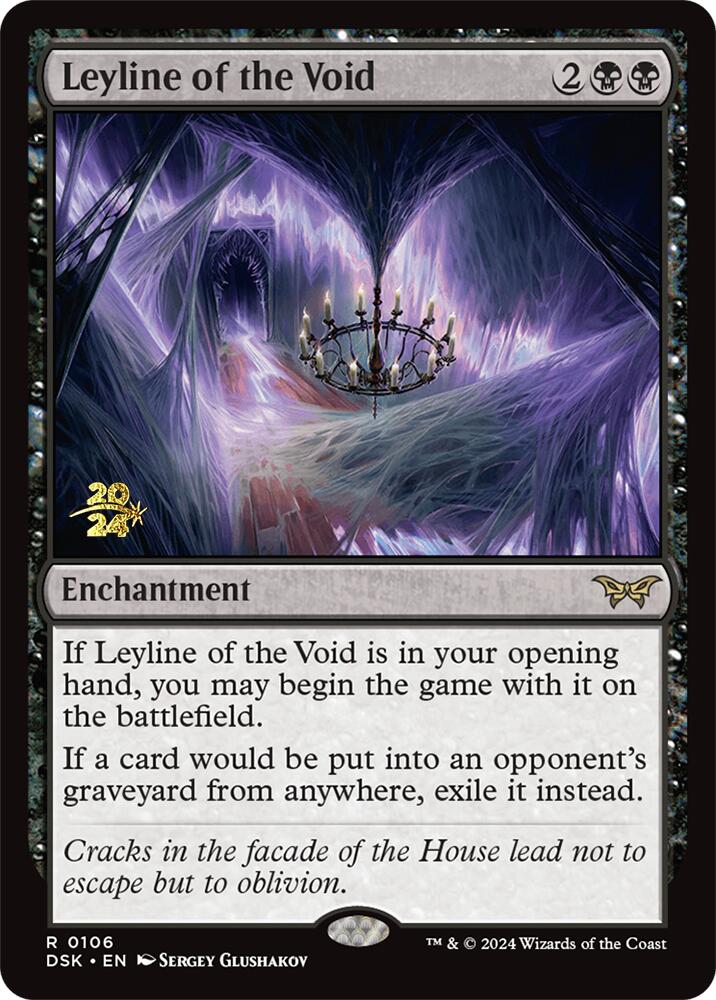 Leyline of the Void (0106) [Duskmourn: House of Horror Prerelease Promos] | Pegasus Games WI