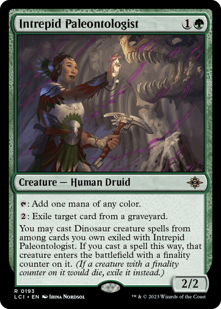 Intrepid Paleontologist [The Lost Caverns of Ixalan] | Pegasus Games WI