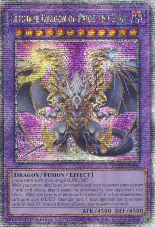 Ultimate Dragon of Pride and Soul [ROTA-EN000] Quarter Century Secret Rare | Pegasus Games WI