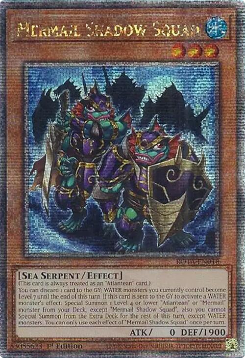 Mermail Shadow Squad (Quarter Century Secret Rare) [ROTA-EN018] Quarter Century Secret Rare | Pegasus Games WI