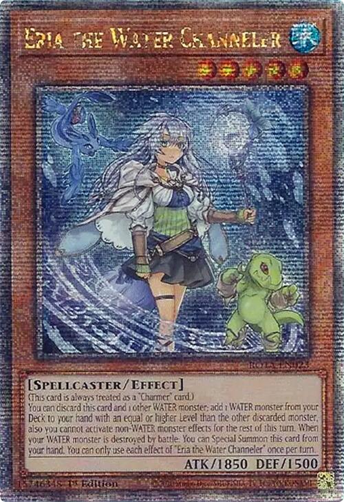 Eria the Water Channeler (Quarter Century Secret Rare) [ROTA-EN023] Quarter Century Secret Rare | Pegasus Games WI