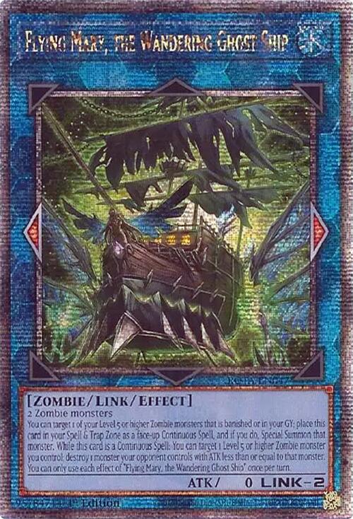 Flying Mary, the Wandering Ghost Ship (Quarter Century Secret Rare) [ROTA-EN047] Quarter Century Secret Rare | Pegasus Games WI