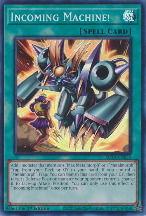 Incoming Machine! [ROTA-EN050] Super Rare | Pegasus Games WI