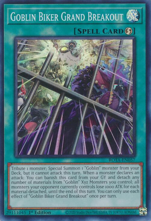 Goblin Biker Grand Breakout [ROTA-EN057] Super Rare | Pegasus Games WI