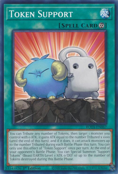 Token Support [ROTA-EN067] Common | Pegasus Games WI