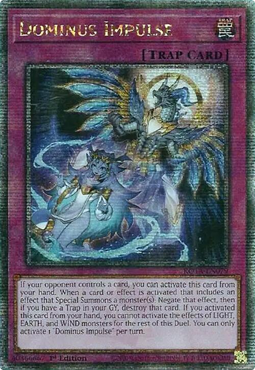 Dominus Impulse (Quarter Century Secret Rare) [ROTA-EN079] Quarter Century Secret Rare | Pegasus Games WI