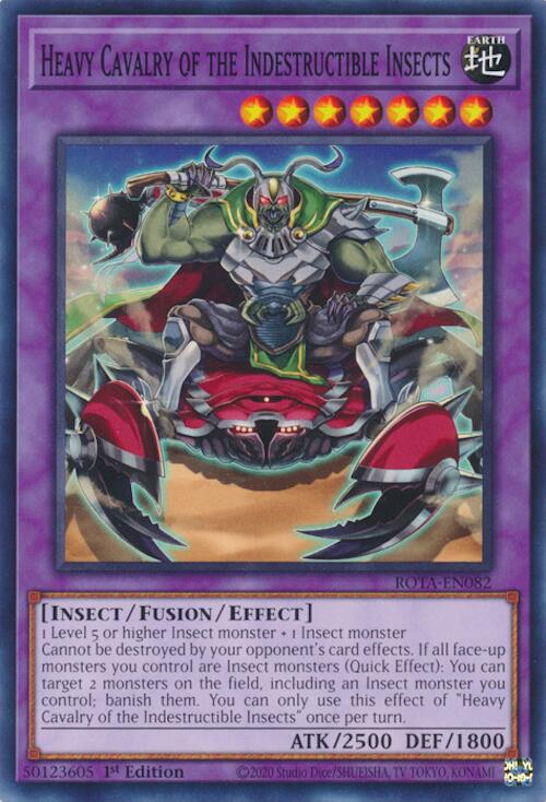 Heavy Cavalry of the Indestructible Insects [ROTA-EN082] Common | Pegasus Games WI
