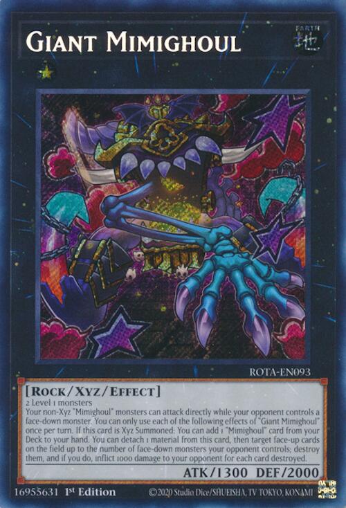 Giant Mimighoul [ROTA-EN093] Secret Rare | Pegasus Games WI