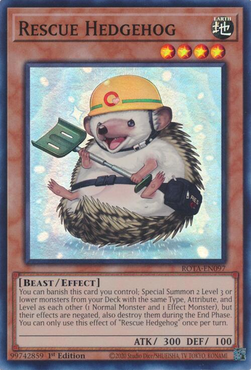 Rescue Hedgehog [ROTA-EN097] Super Rare | Pegasus Games WI