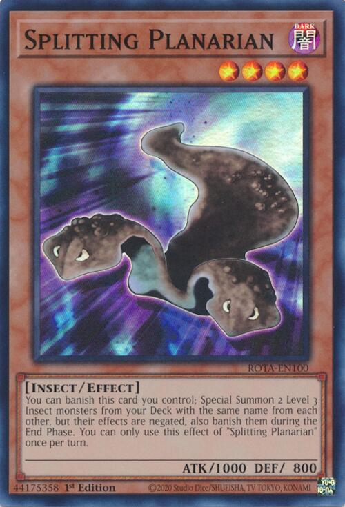 Splitting Planarian [ROTA-EN100] Super Rare | Pegasus Games WI