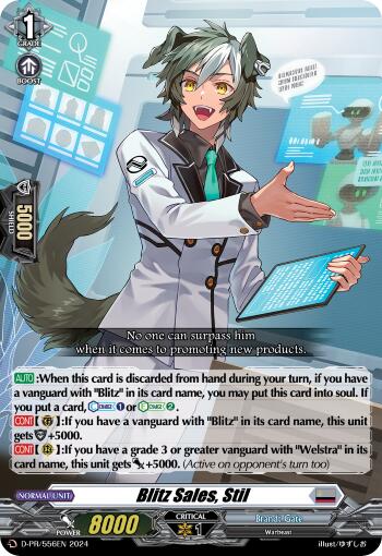 Blitz Sales, Stil (D-PR/556EN) [D Promo Cards] | Pegasus Games WI