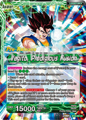 Son Goku & Vegeta // Vegito, Prodigious Fusion (BT26-060) [Ultimate Advent Prerelease Promos] | Pegasus Games WI