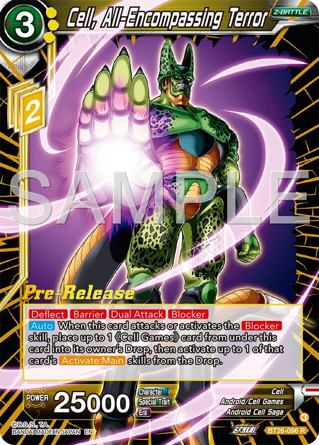 Cell, All-Encompassing Terror (BT26-096) [Ultimate Advent Prerelease Promos] | Pegasus Games WI