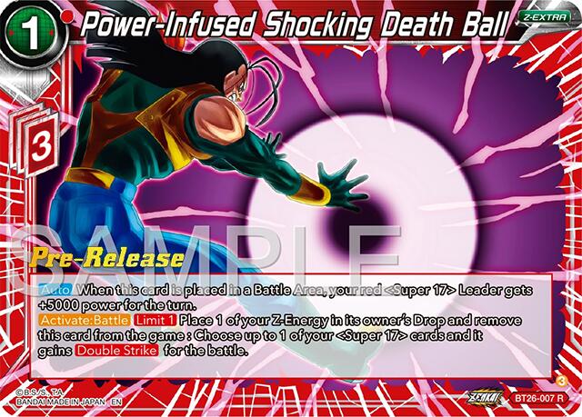 Power-Infused Shocking Death Ball (BT26-007) [Ultimate Advent Prerelease Promos] | Pegasus Games WI