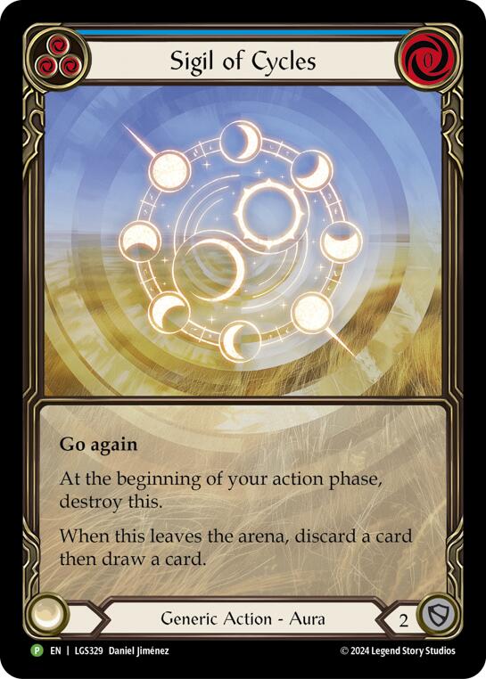 Sigil of Cycles (Extended Art) - LGS329 [LGS329] (Promo)  Rainbow Foil | Pegasus Games WI