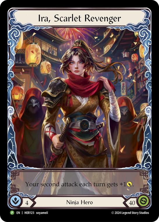 Ira, Scarlet Revenger - HER123 [HER123] (Promo)  Rainbow Foil | Pegasus Games WI