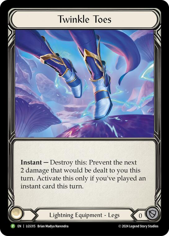 Twinkle Toes [LGS315] (Promo)  Rainbow Foil | Pegasus Games WI