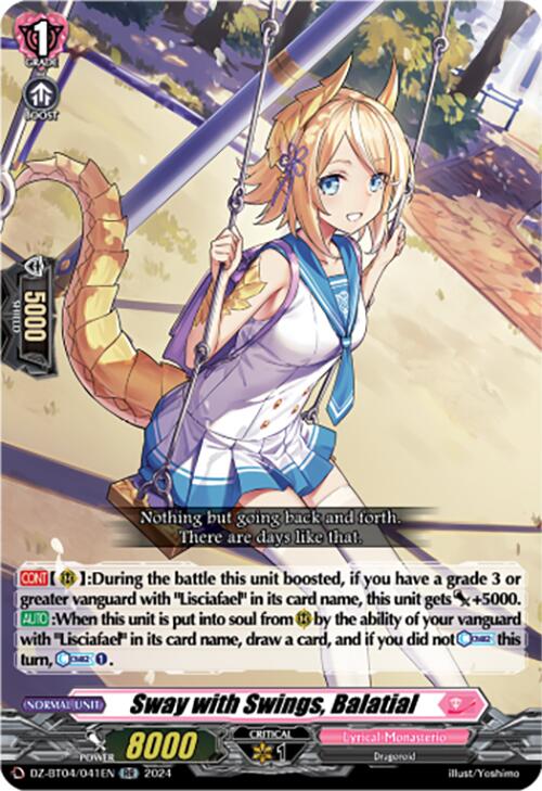 Sway with Swings, Balatial (DZ-BT04/041EN) [DZ-BT04: Destined Showdown] | Pegasus Games WI