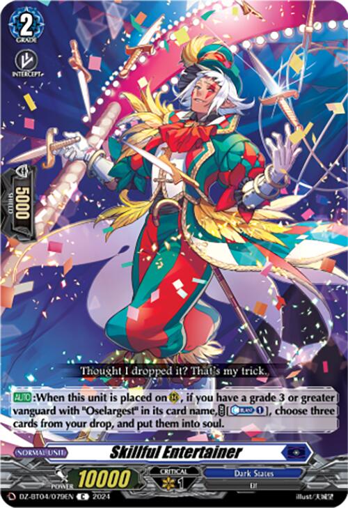 Skillful Entertainer (DZ-BT04/079EN) [DZ-BT04: Destined Showdown] | Pegasus Games WI