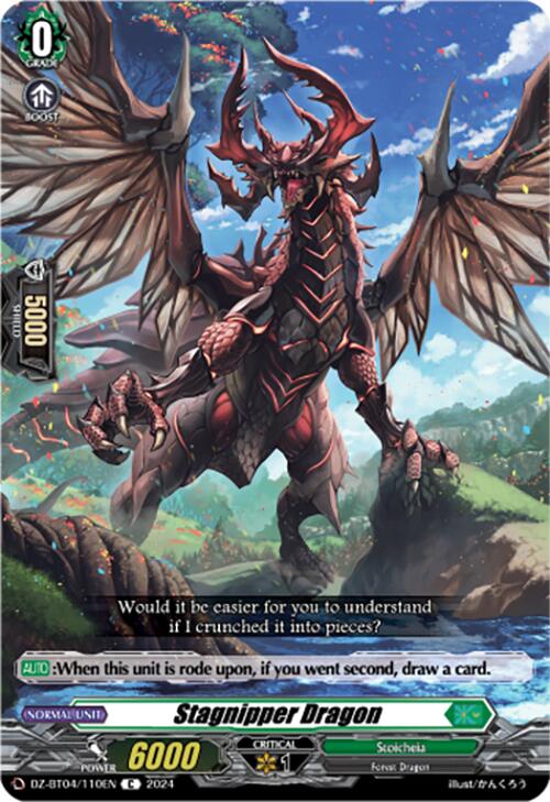 Stagnipper Dragon (DZ-BT04/110EN) [DZ-BT04: Destined Showdown] | Pegasus Games WI