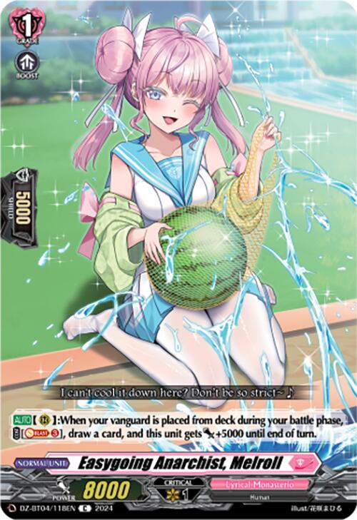 Easygoing Anarchist, Melroll (DZ-BT04/118EN) [DZ-BT04: Destined Showdown] | Pegasus Games WI